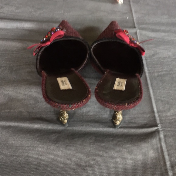 Prada Kitten heel mules. Size 9.5 B. Like new - Picture 5 of 8